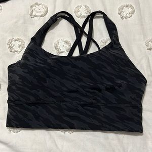 lululemon energy longline sports bra size 6